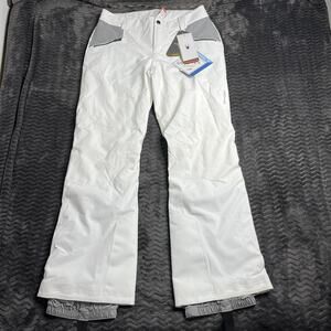 Spyder Ski Pants AMOUR GTX INFINIUM PANT Infinium White/Silver Size 12 NWT
